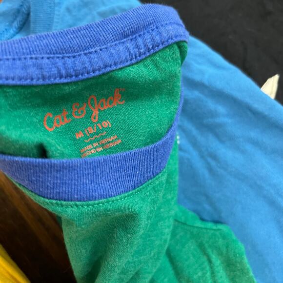 Bundle lot of 6  Boys Long sleeve Fall Shirts kids SZ 10/12 - Picture 3 of 4